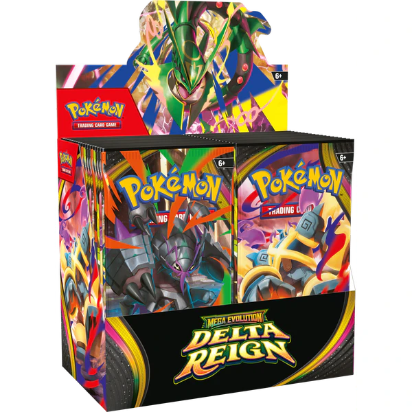 Pokémon TCG: Mega Evolution - Delta Reign - Booster Display