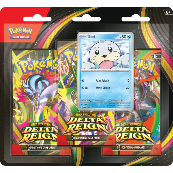 Pokémon TCG: Mega Evolution - Delta Reign - 3-Pack Blister 